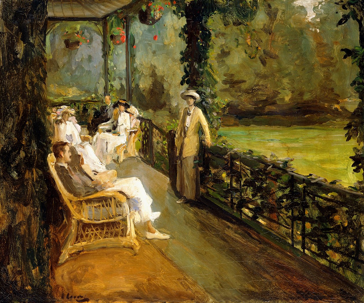 Weranda autorstwa John Lavery