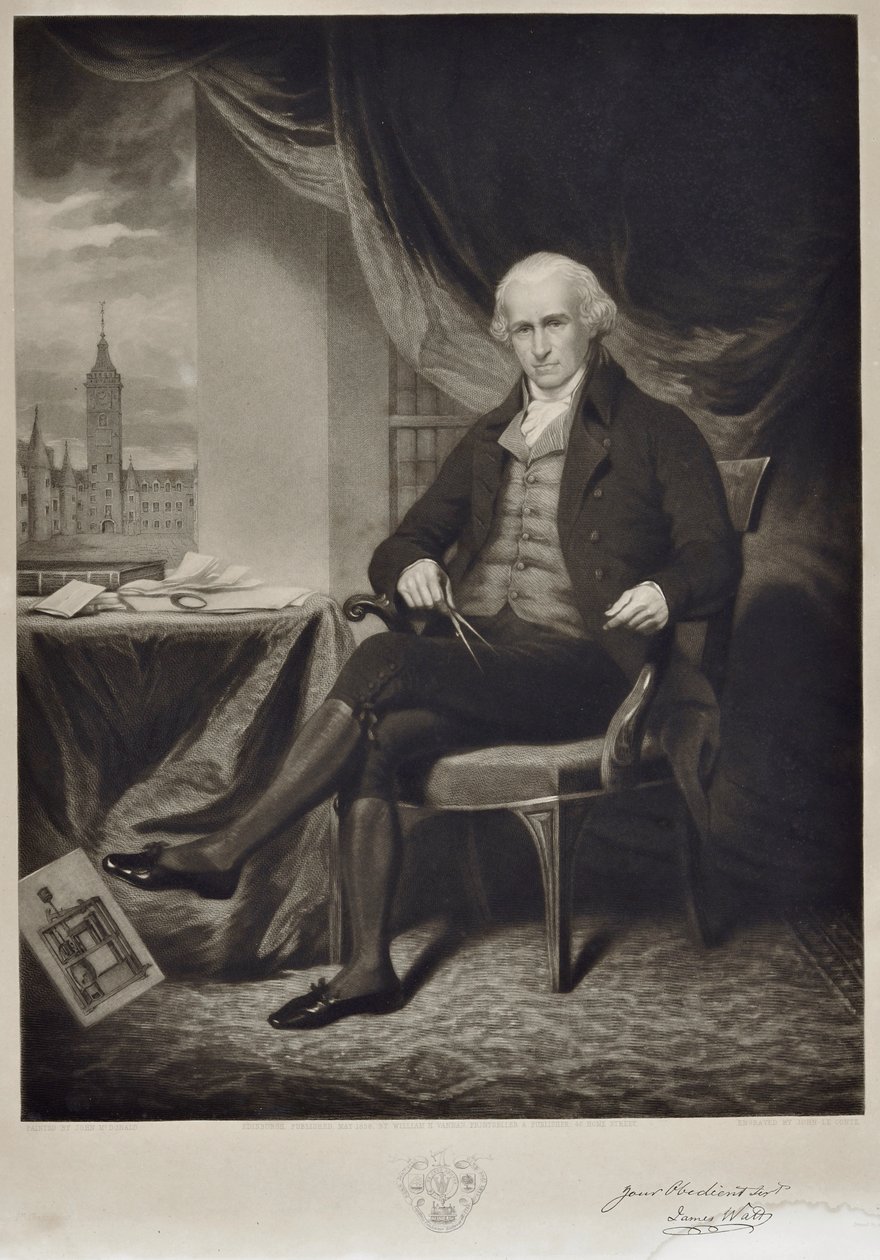 James Watt autorstwa John Le Conte