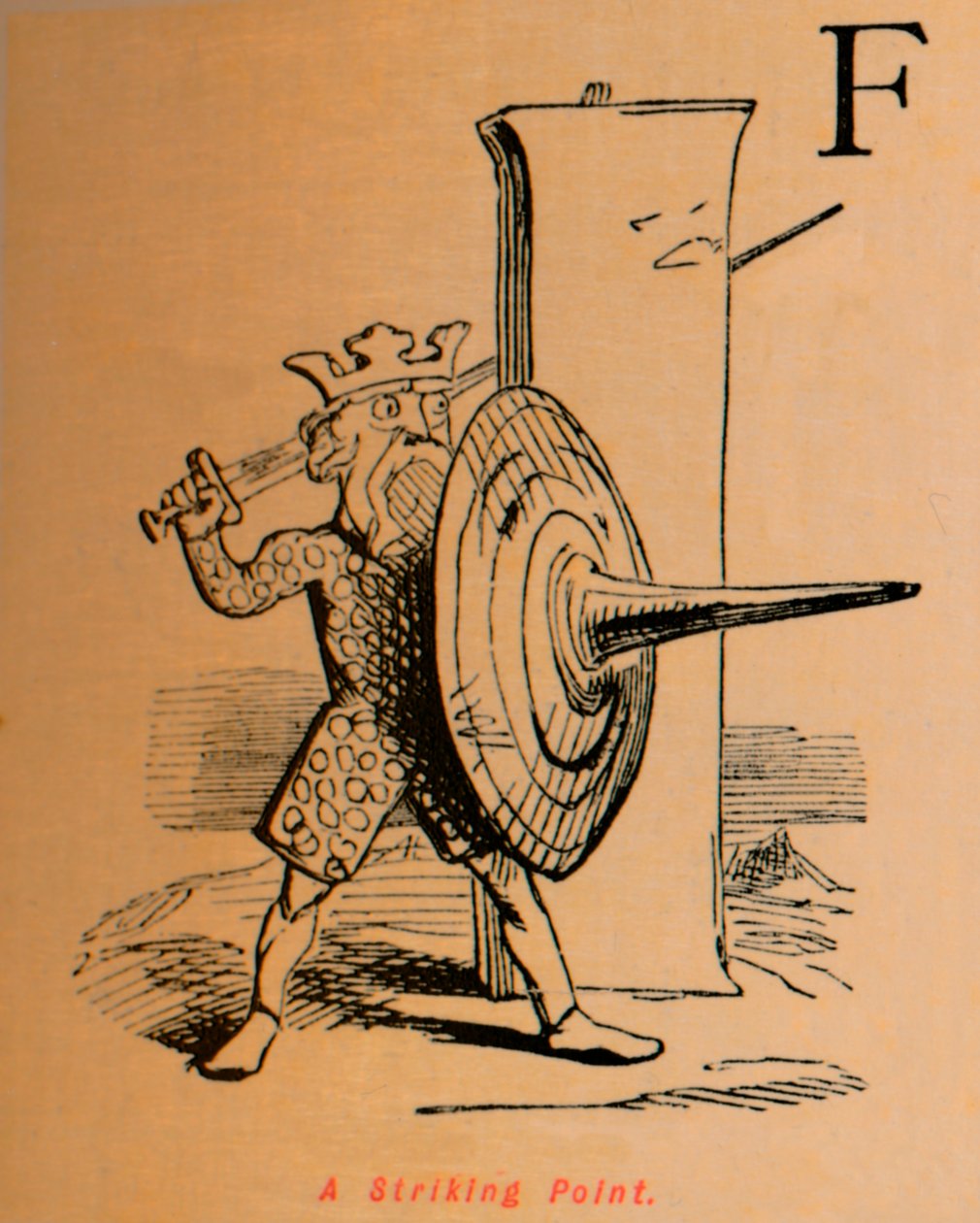Uderzający punkt, ok. 1860, ok. 1860. autorstwa John Leech