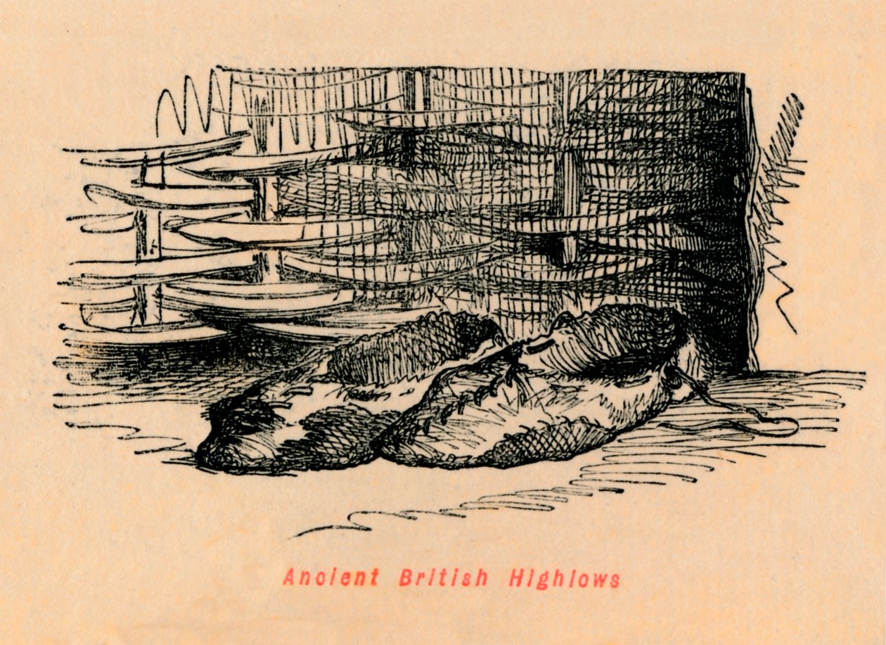 Starożytne brytyjskie Highlows, c1860, c1860. autorstwa John Leech