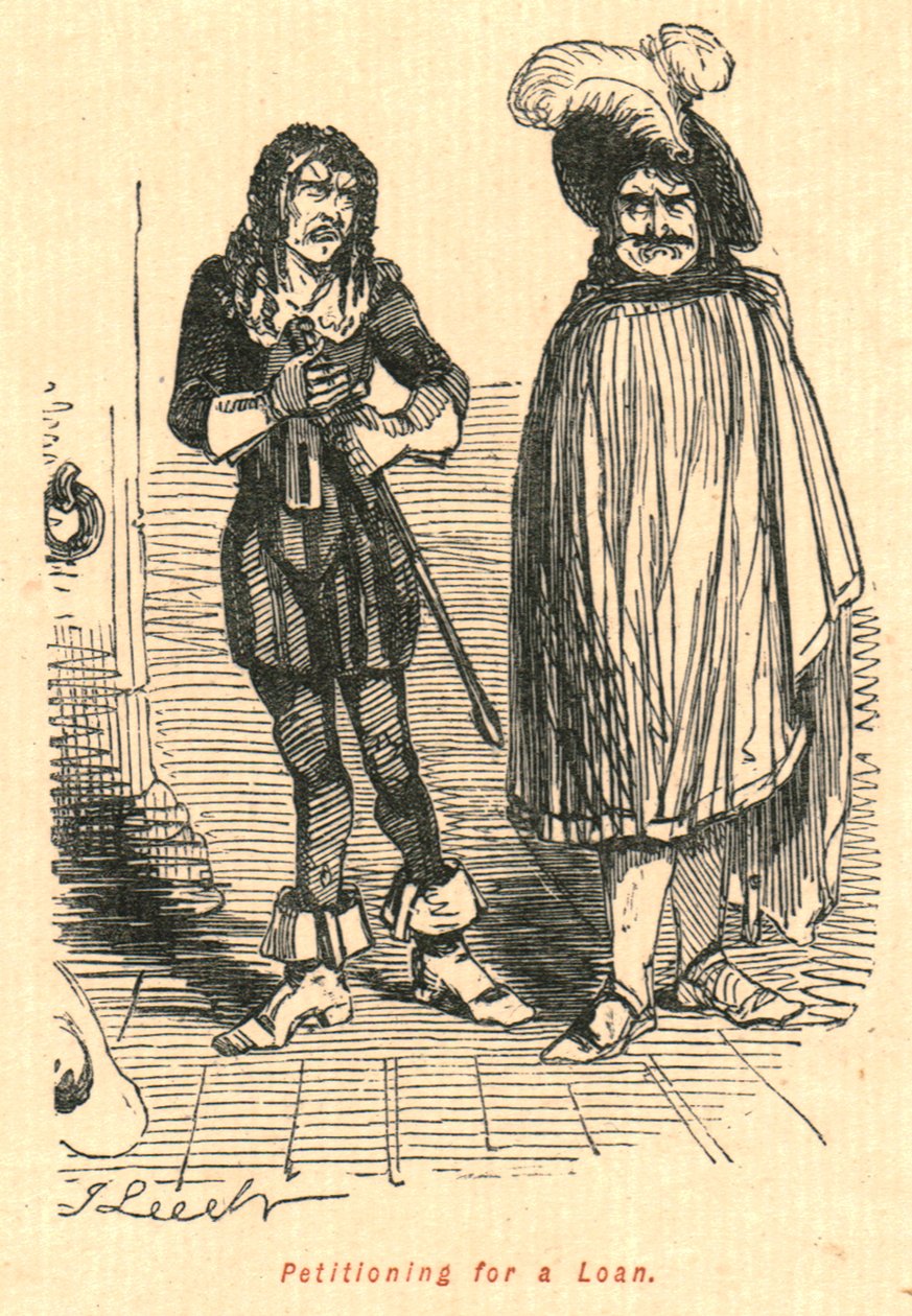 Wniosek o pożyczkę, 1897. autorstwa John Leech