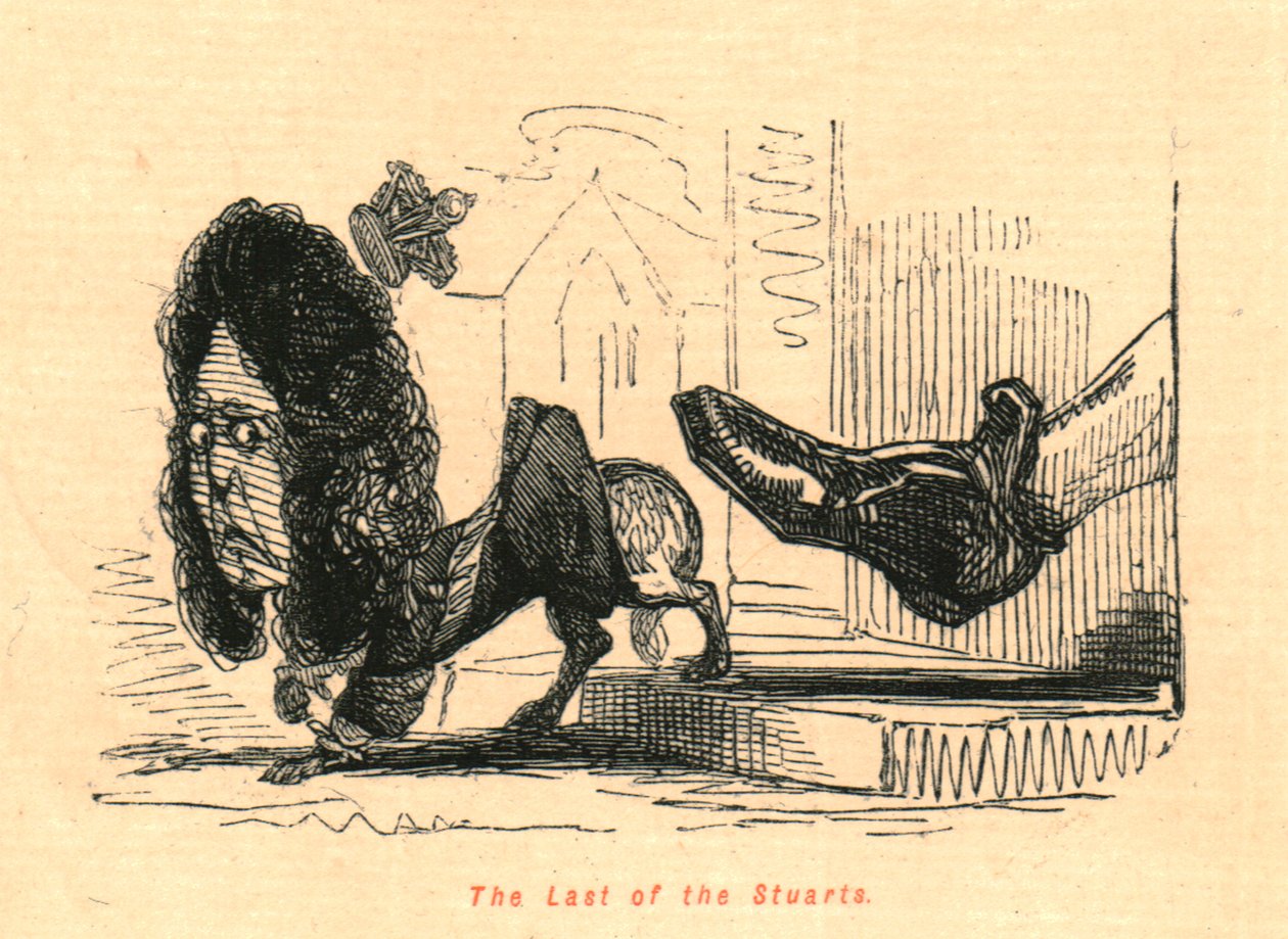 Ostatni ze Stuartów, 1897. autorstwa John Leech