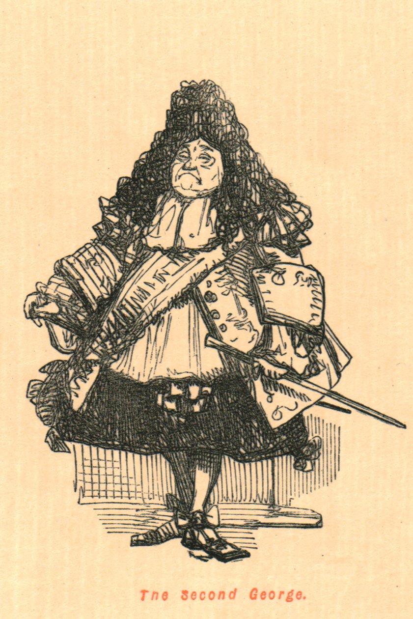 Drugi Jerzy, 1897. autorstwa John Leech