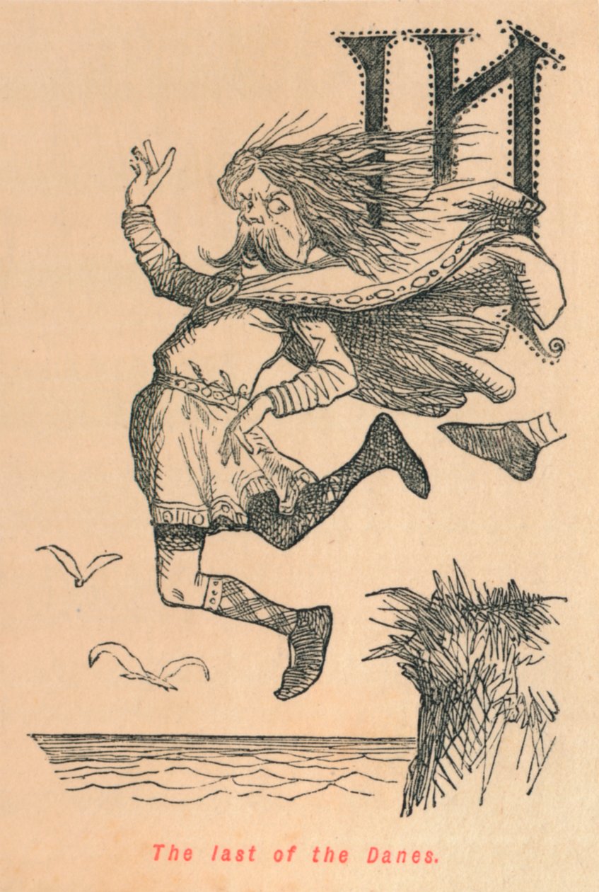 Ostatni z Duńczyków, ok. 1860, ok. 1860. autorstwa John Leech