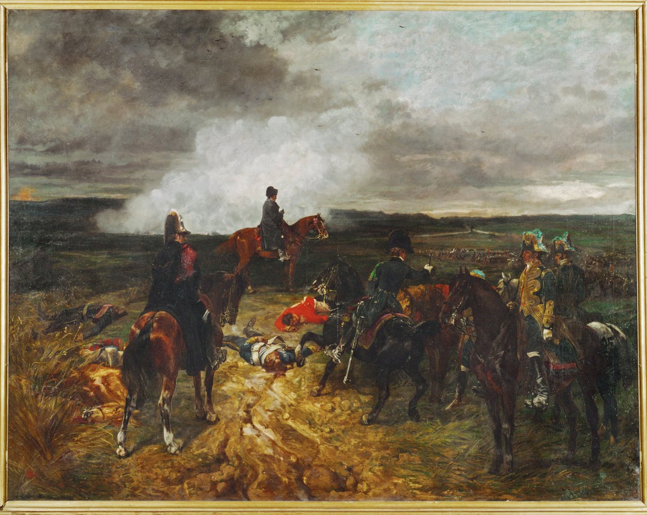 Po bitwie pod Waterloo ... autorstwa John Lewis Brown