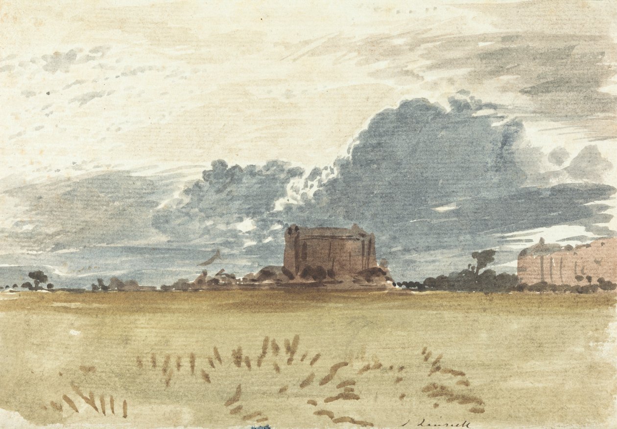 Widok na torfowiska autorstwa John Linnell