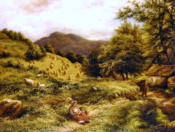 Redhill, Surrey (olej na płótnie) autorstwa John Linnell