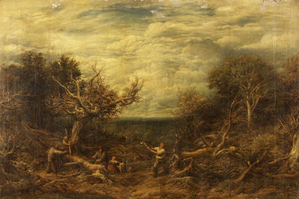 Drwale autorstwa John Linnell