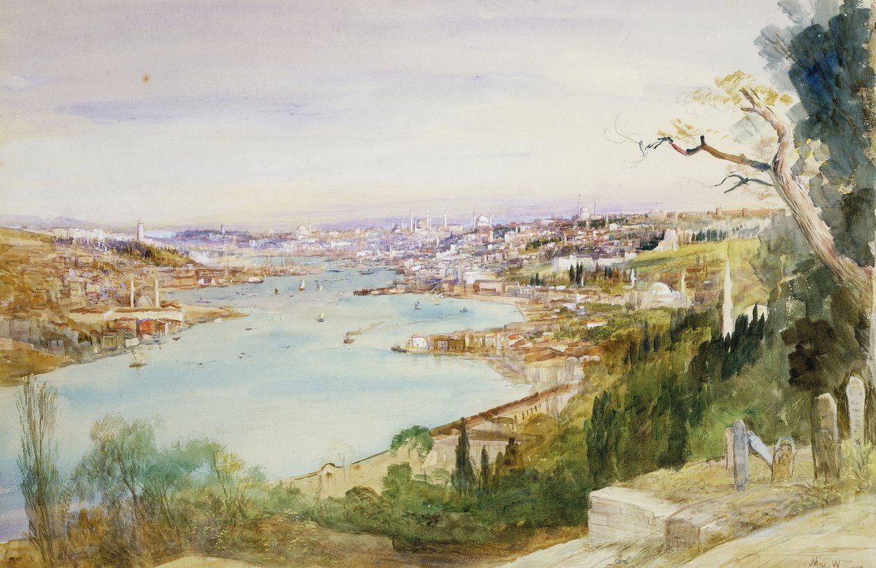 Konstantynopol, autorstwa John MacWhirter