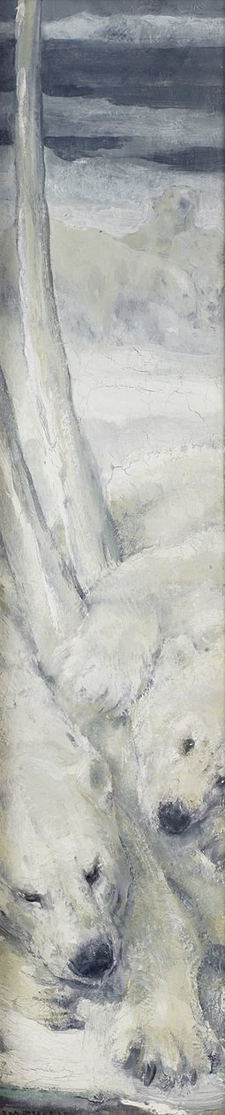 Niedźwiedzie polarne autorstwa John Macallan Swan