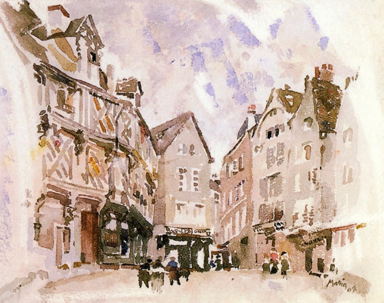Chartres autorstwa John Marin