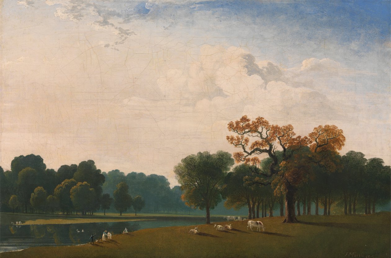 ogrody Kensington autorstwa John Martin