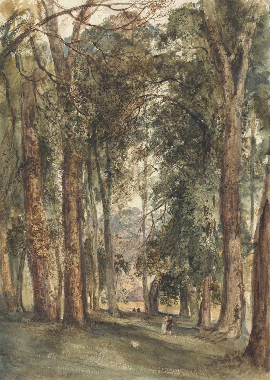 ogrody Kensington autorstwa John Martin