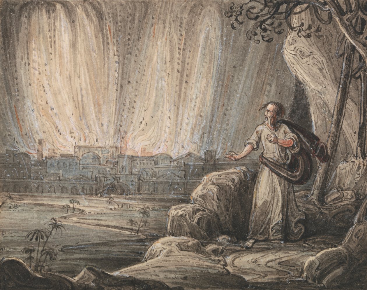 Lote Ayqekuq Sodoma Poloniamanta autorstwa John Martin