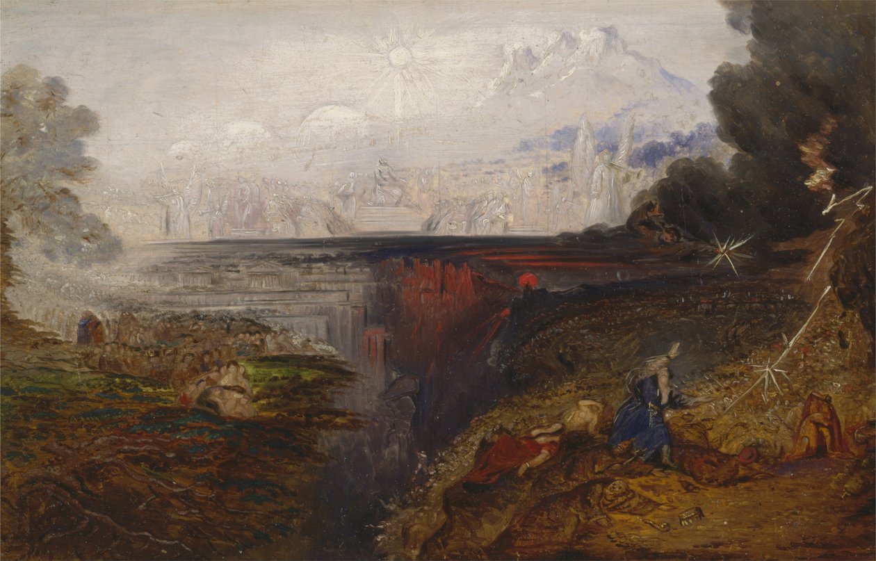 Sąd Ostateczny (studium) autorstwa John Martin