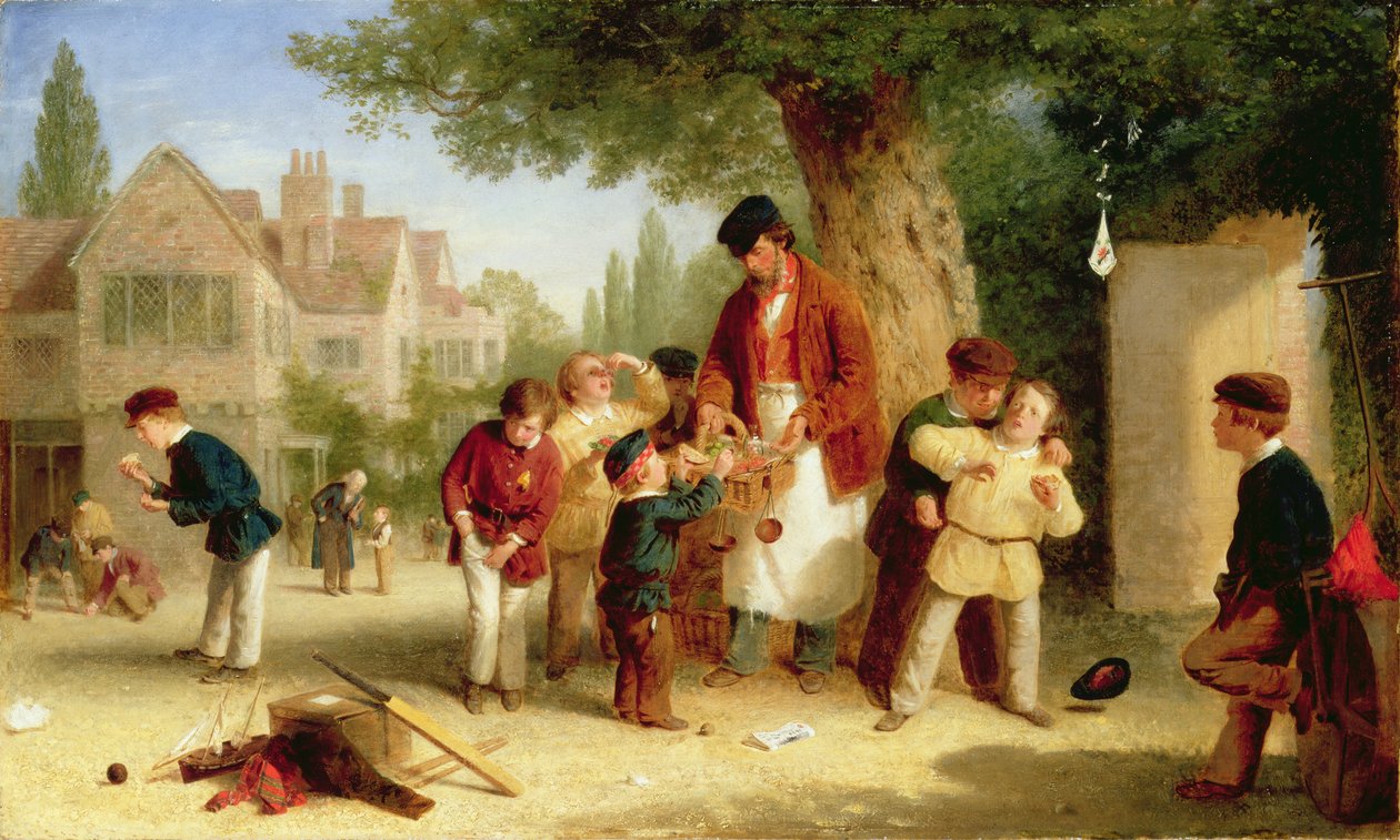 Wiejska szkoła w Bedfordshire autorstwa John Morgan