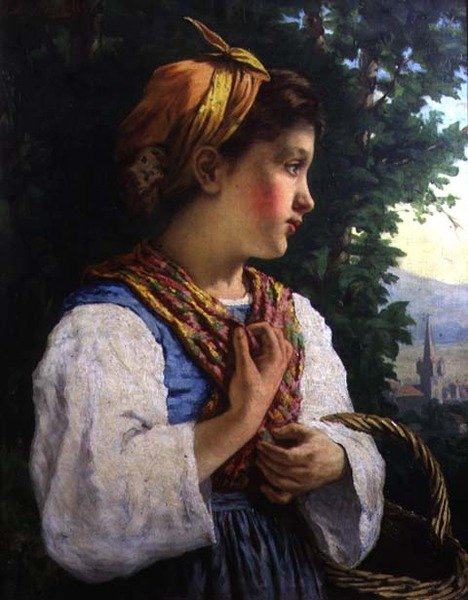 Marzenia (olej na płótnie) autorstwa John P. Morelle