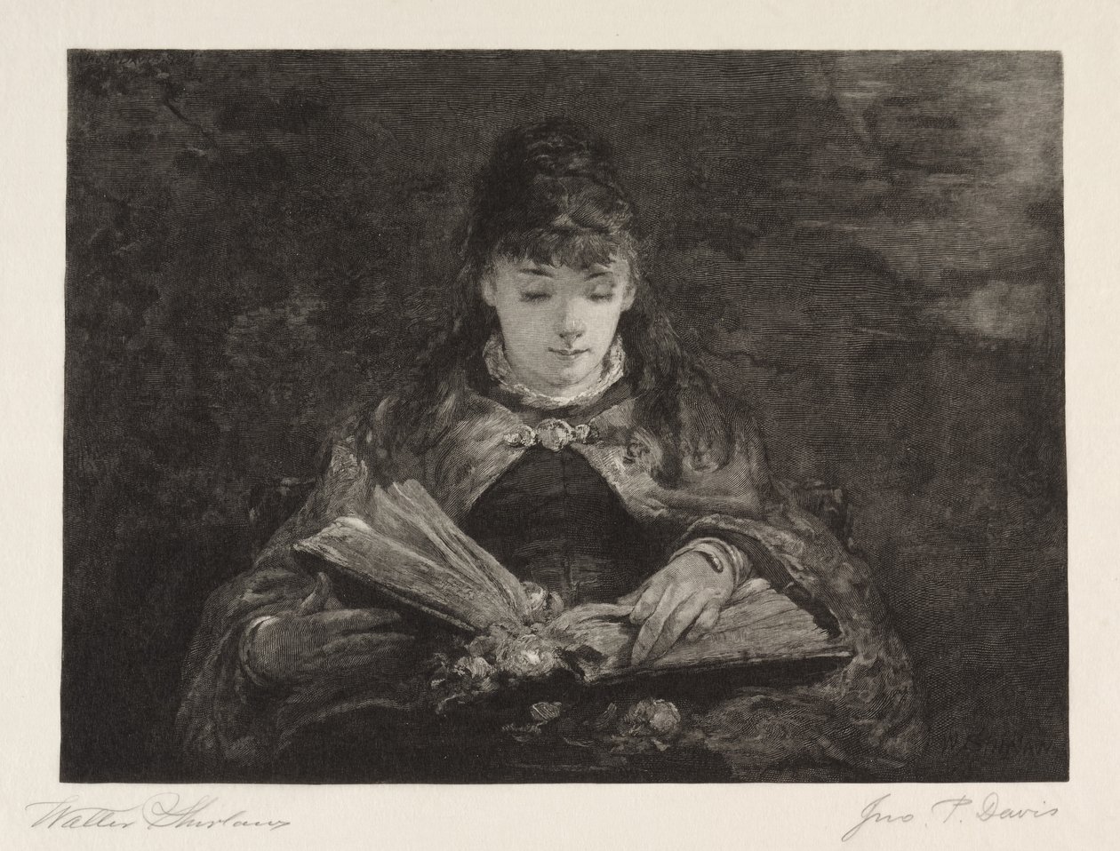 Wśród starych poetów, 1887. autorstwa John Parker Davis