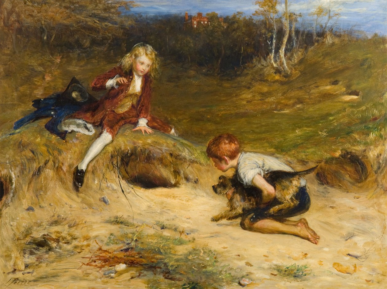 Młody dziedzic autorstwa John Pettie