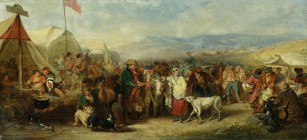 Szkic do „Targu Szkockiej” autorstwa John Phillip