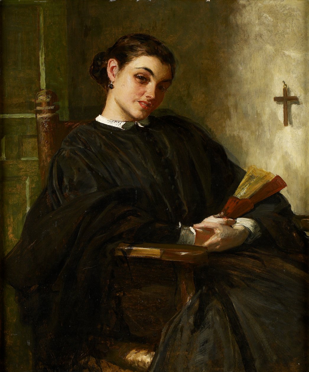 Hiszpanka (olej na płótnie) autorstwa John Phillip