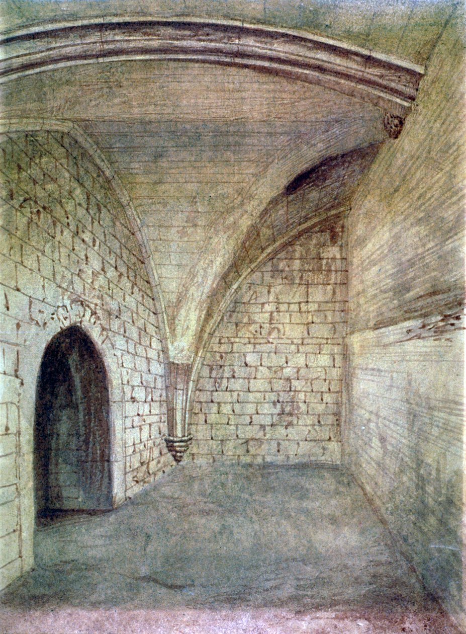 Krypta św. Michała, Aldgate, Londyn, 1876 r. autorstwa John Phillipps Emslie