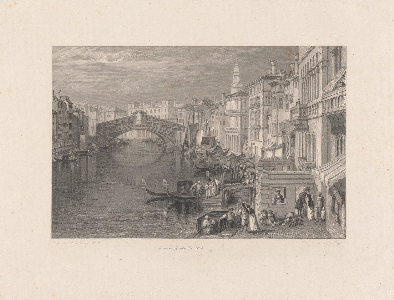 Rialto, Wenecja autorstwa John Pye