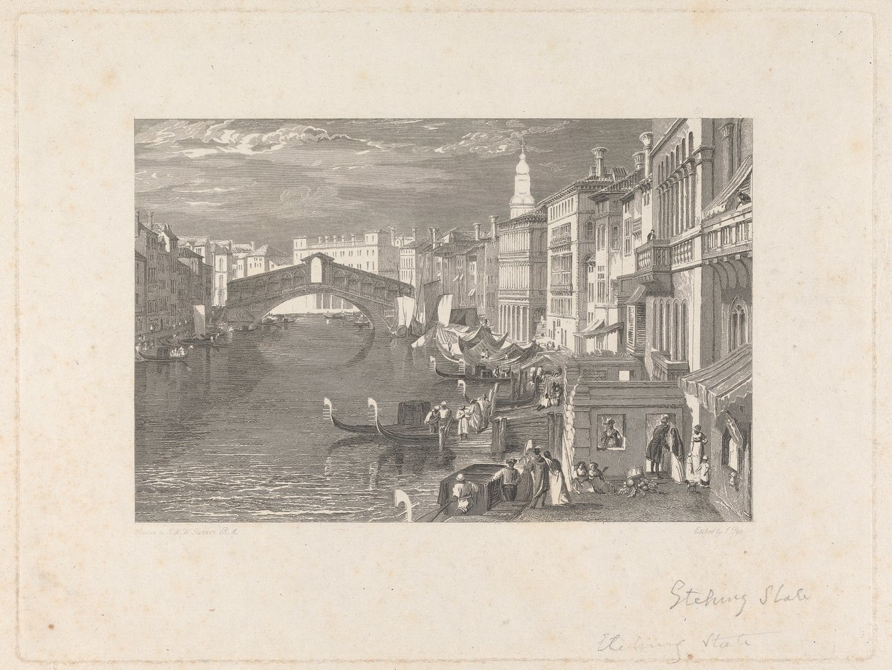 Rialto, Wenecja autorstwa John Pye