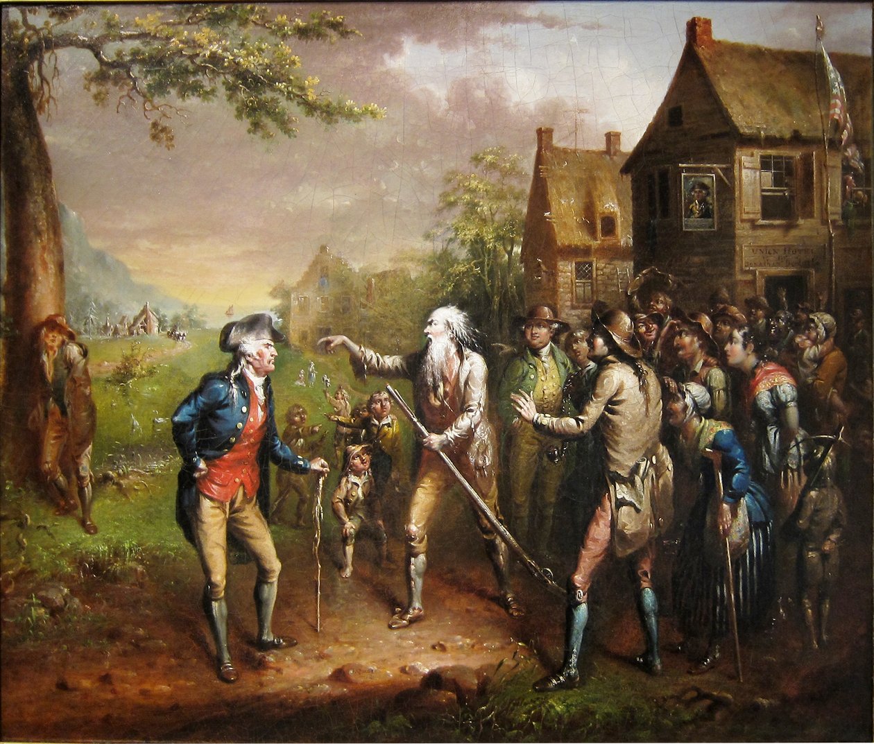 Rip Van Winkle autorstwa John Quidor