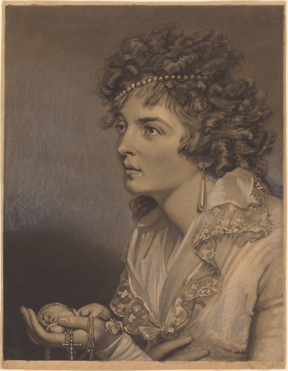 Amanthi z Perłami autorstwa John Raphael Smith