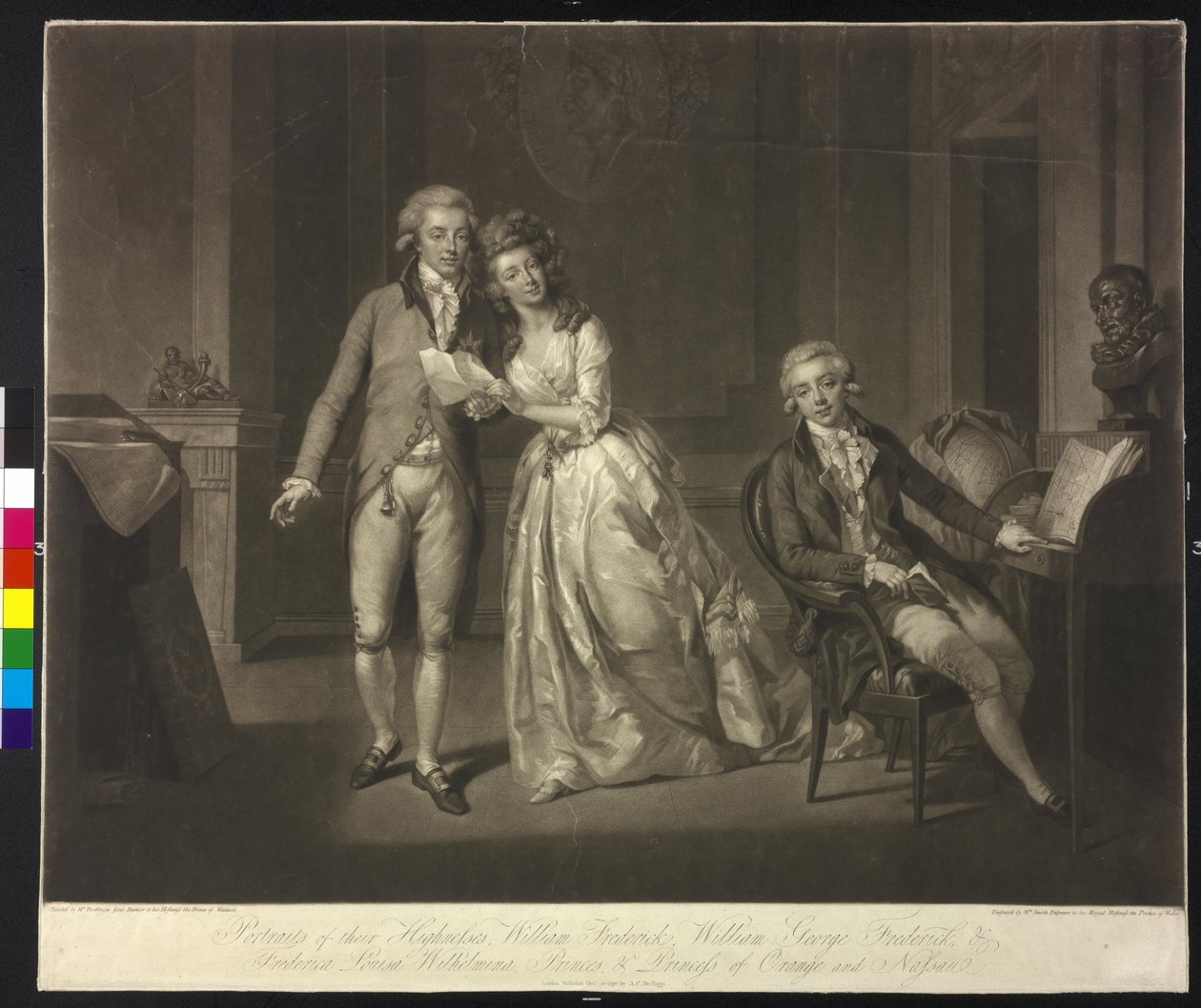 Król Niderlandów Wilhelm I autorstwa John Raphael Smith