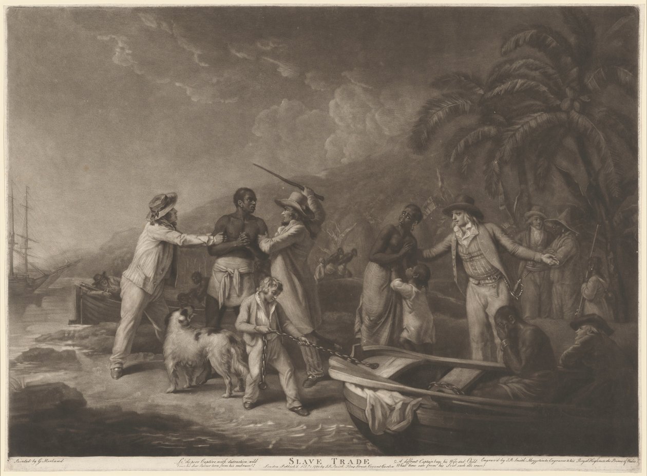 Handel niewolnikami, 1791. autorstwa John Raphael Smith