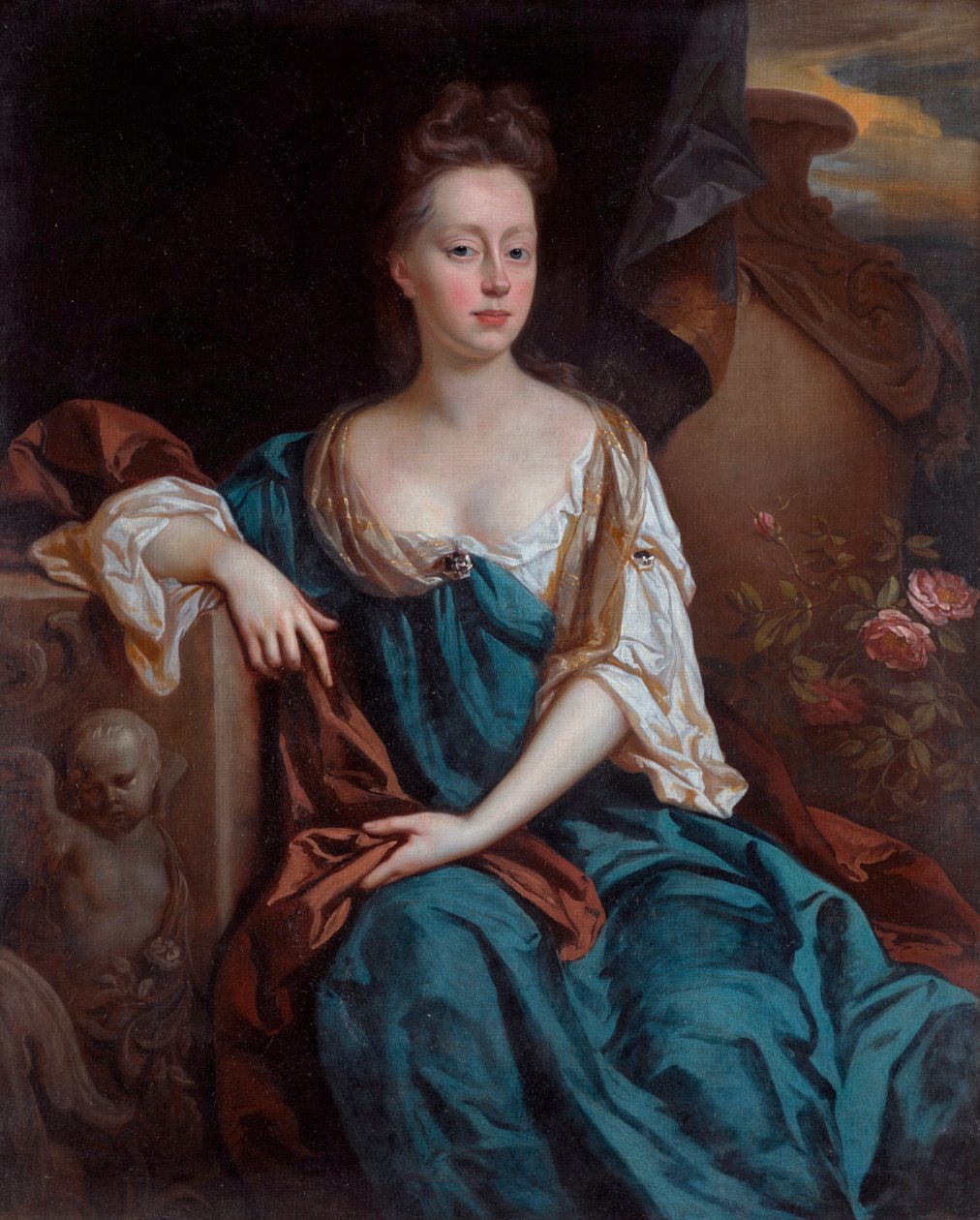 Alice Brownlow z domu Sherard (1659-1721) autorstwa John Riley