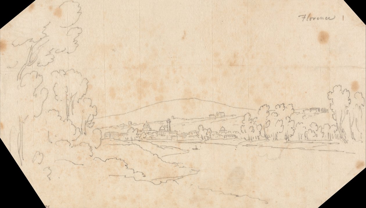 Florencja autorstwa John Robert Cozens