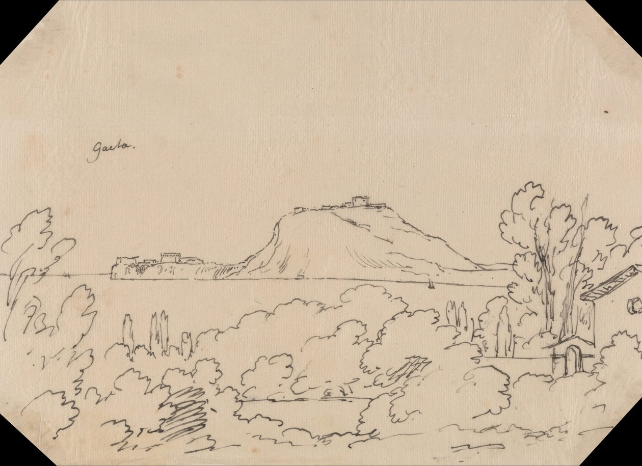 Gaeta autorstwa John Robert Cozens