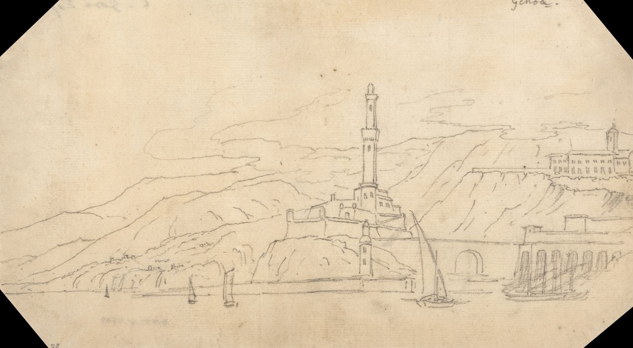 Genua autorstwa John Robert Cozens