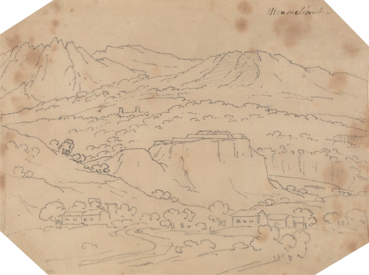monmelianta autorstwa John Robert Cozens