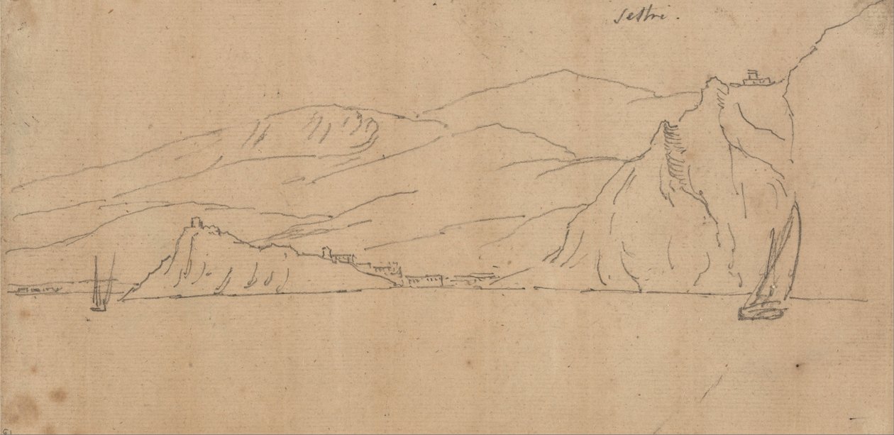 Sestri autorstwa John Robert Cozens
