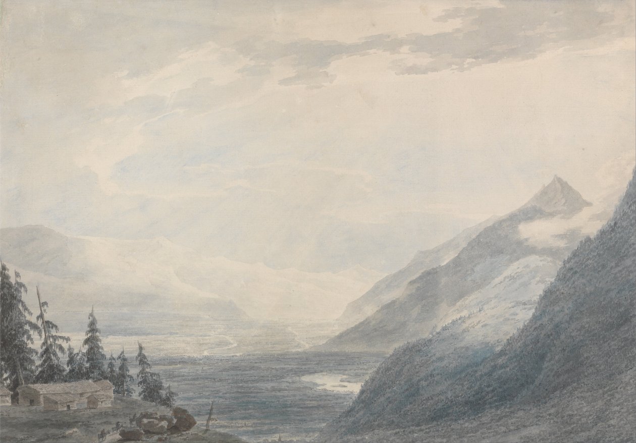 Pays de Valais autorstwa John Robert Cozens