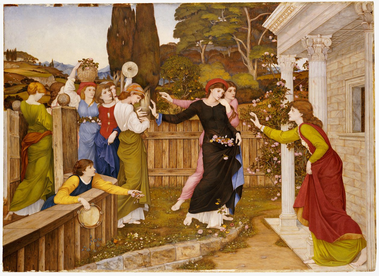 Szulamitka, ok. 1882 r. autorstwa John Roddam Spencer Stanhope