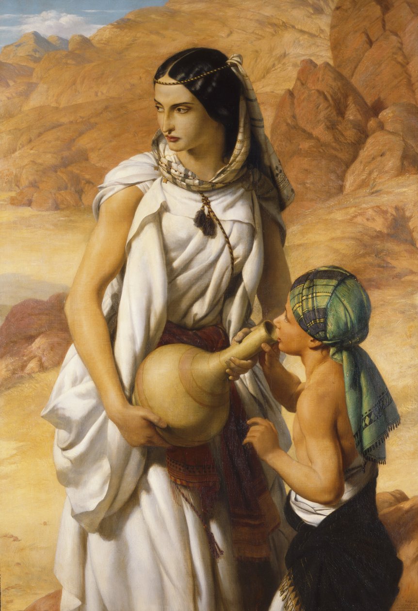 Hebrajska Matka Mojżesza autorstwa John Rogers Herbert