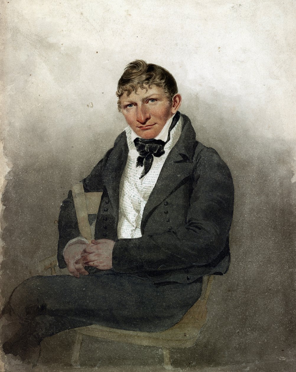 John Rubens Smith, autoportret autorstwa John Rubens Smith