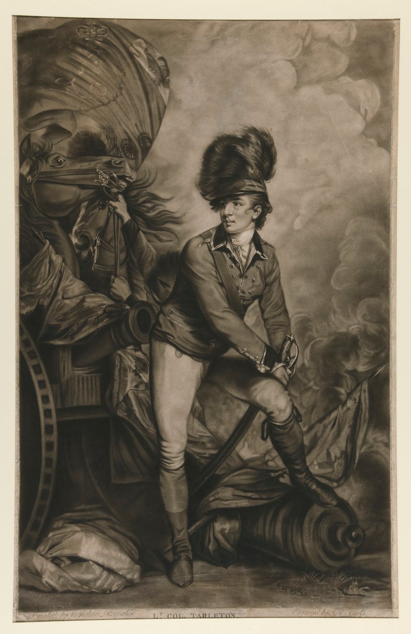 ppłk Tarleton autorstwa John Rubens Smith