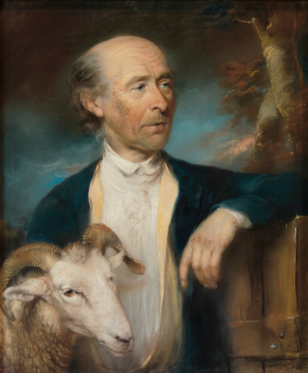 Johna Collinsa z Devizes autorstwa John Russell