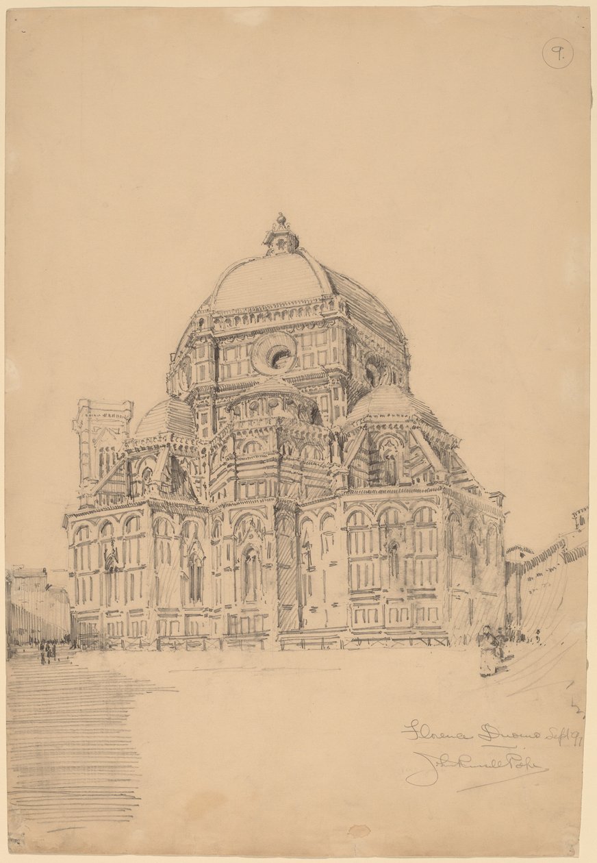 Duomo, Florencja autorstwa John Russell Pope