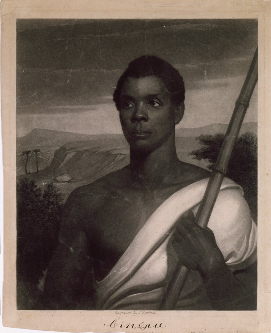 Cinqué autorstwa John Sartain