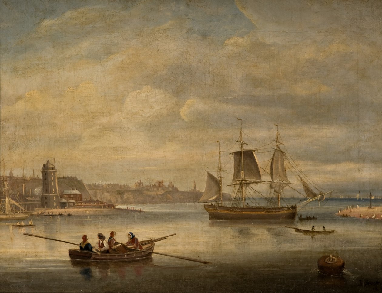 Wejście do Tyne autorstwa John Scott