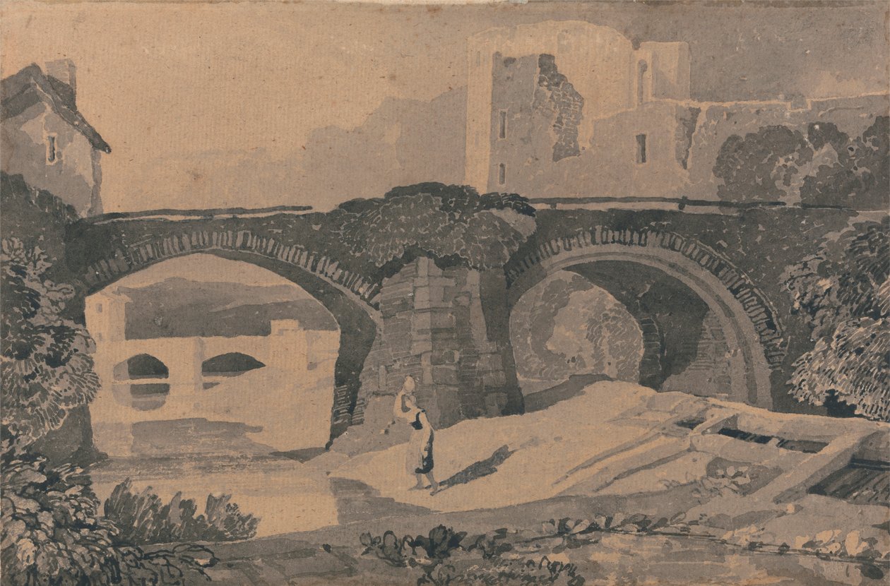 Most Brecon autorstwa John Sell Cotman