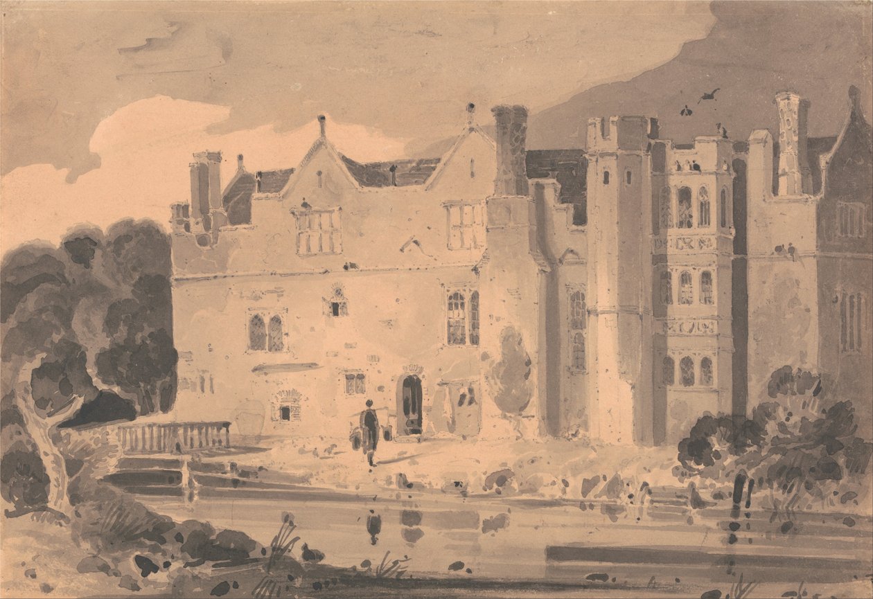 Zamek Hever, Kent autorstwa John Sell Cotman
