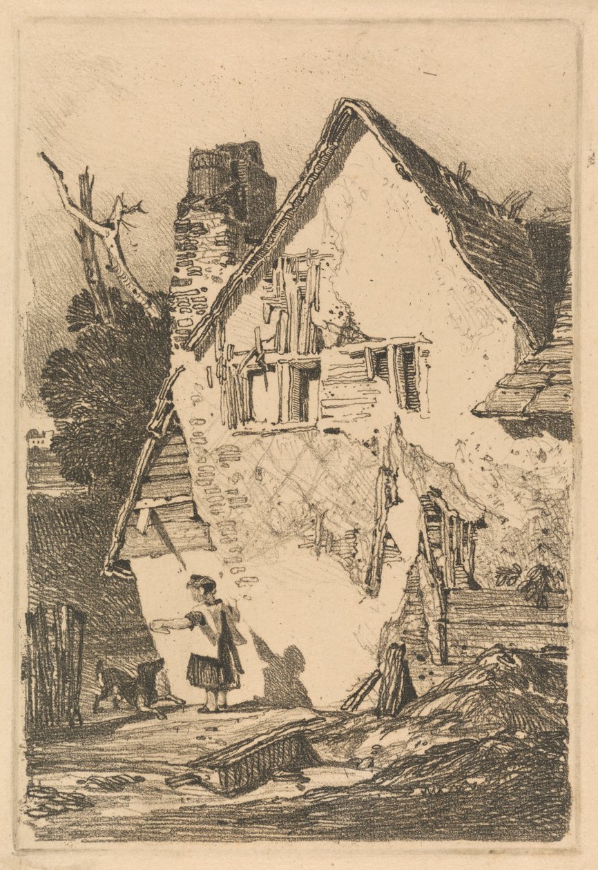 Lakenham, niedaleko Norwich autorstwa John Sell Cotman